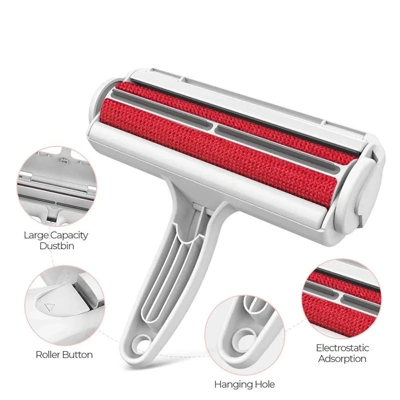 Self-Cleaning Pet Hair Remover Roller